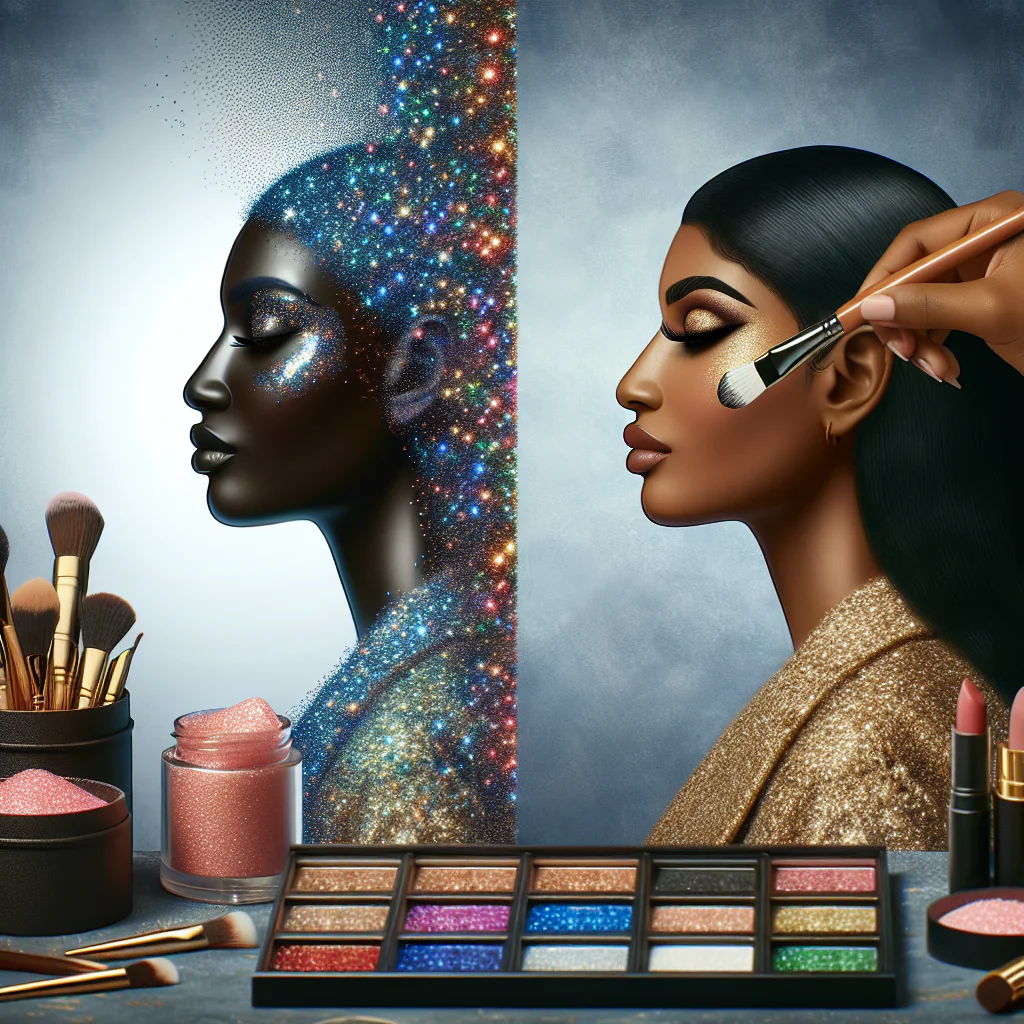 Transform Your Artistry: The Impact of Cosmetic Grade Glitter on Makeup
