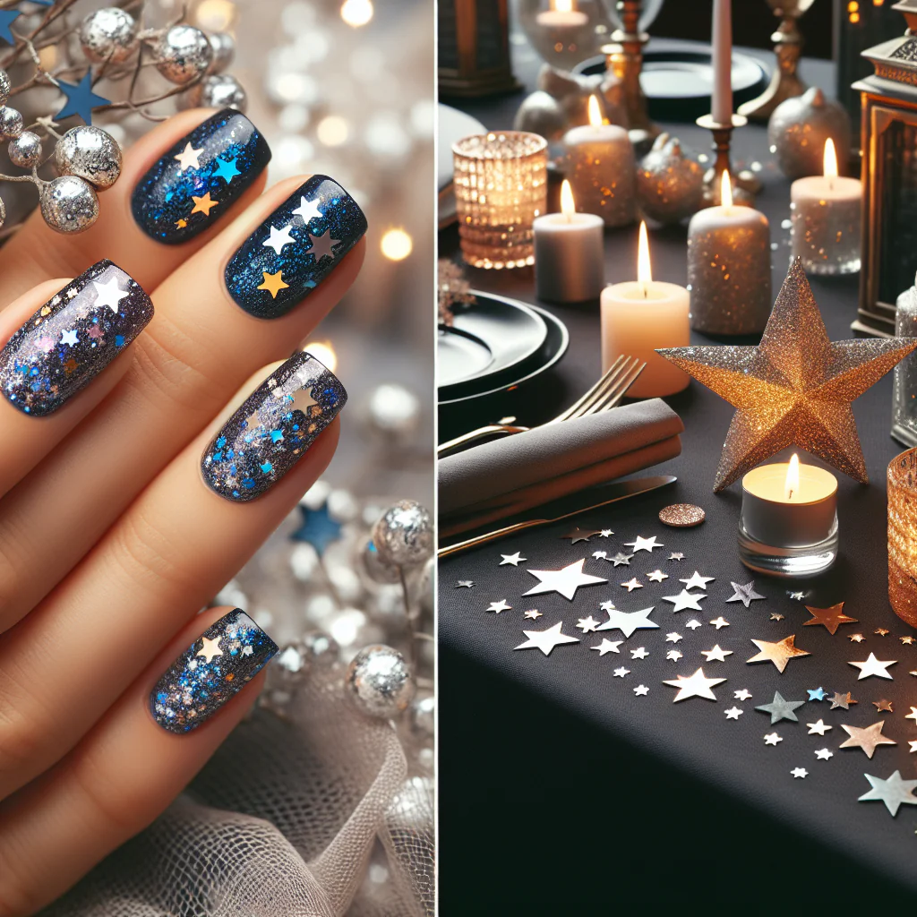 Transform Your Celebrations with Star Glitter: Celestial Nail Art & Decor