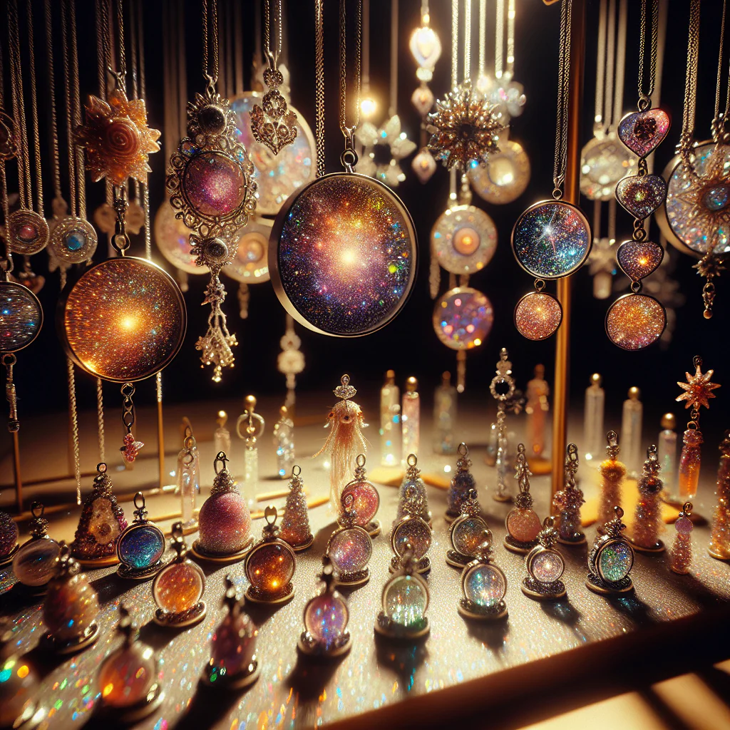 Transform Your Creativity: Stunning Jewelry with Glitter & Resin Molds