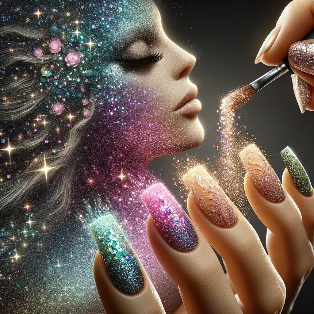 Transform Your Look: Extra Fine Glitter for Flawless Gradient Nails & Makeup