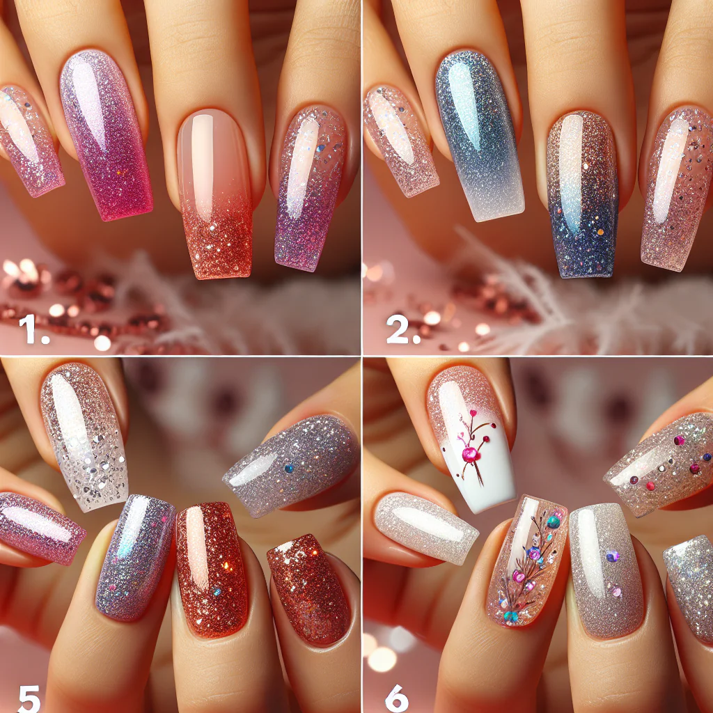 Transform Your Nails: 5 Stunning Glitter for Nails Designs You’ll Love
