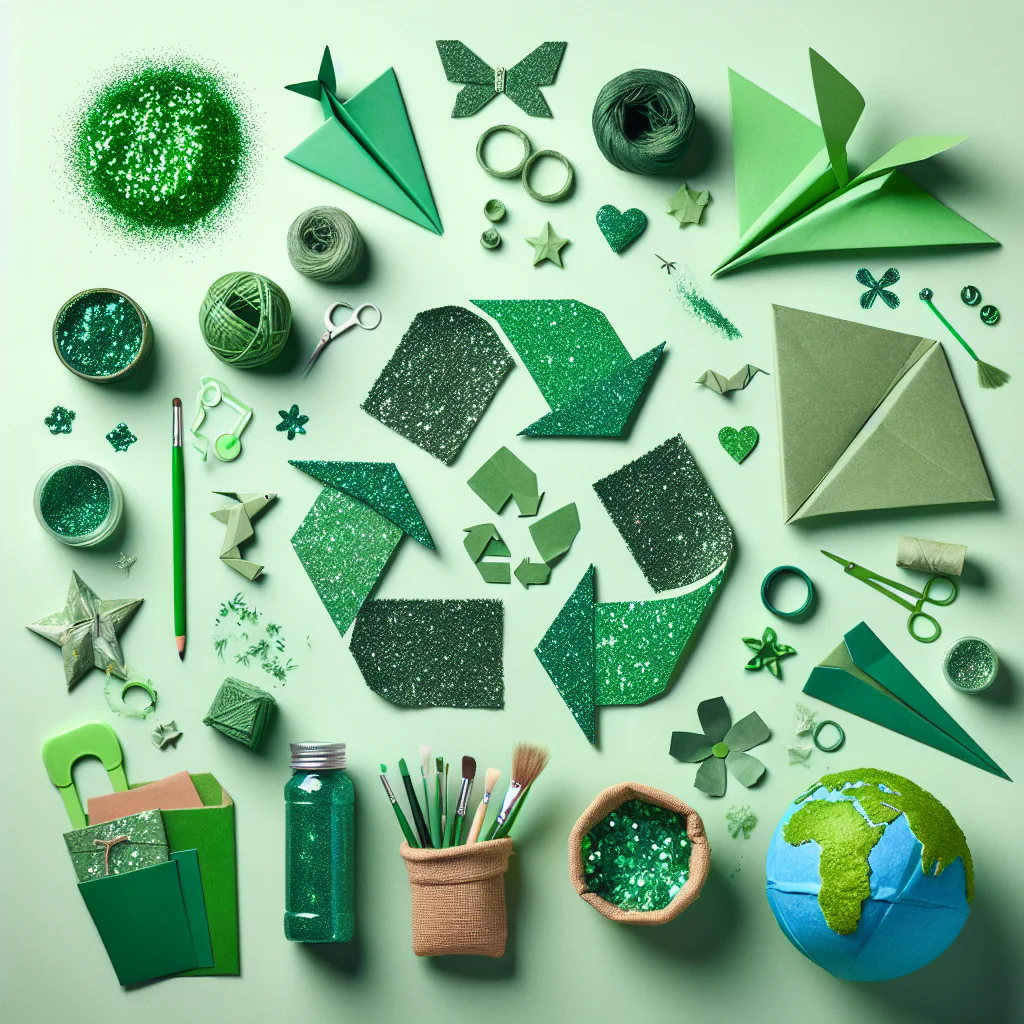 Biodegradable Green Glitter Options for Eco-Crafts