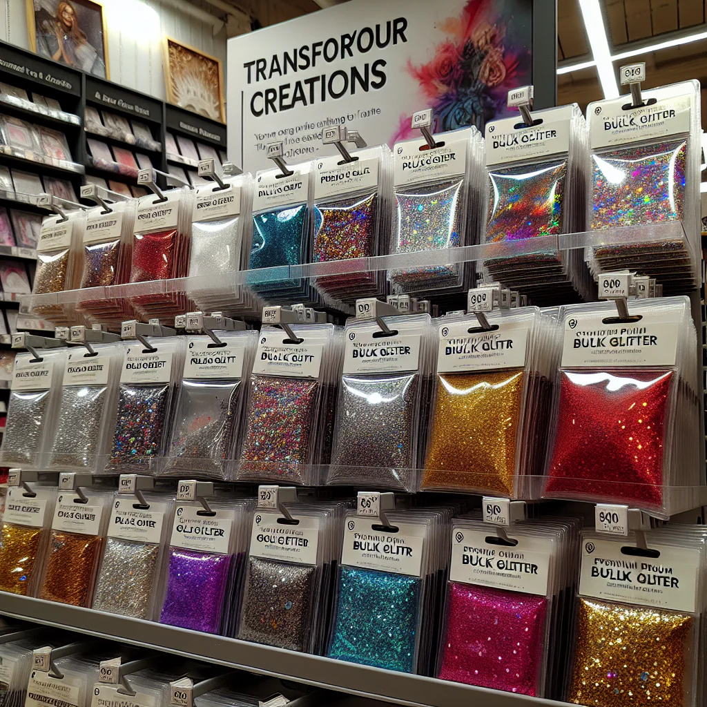 Glitter Packaging Solutions for Bulk Purchases