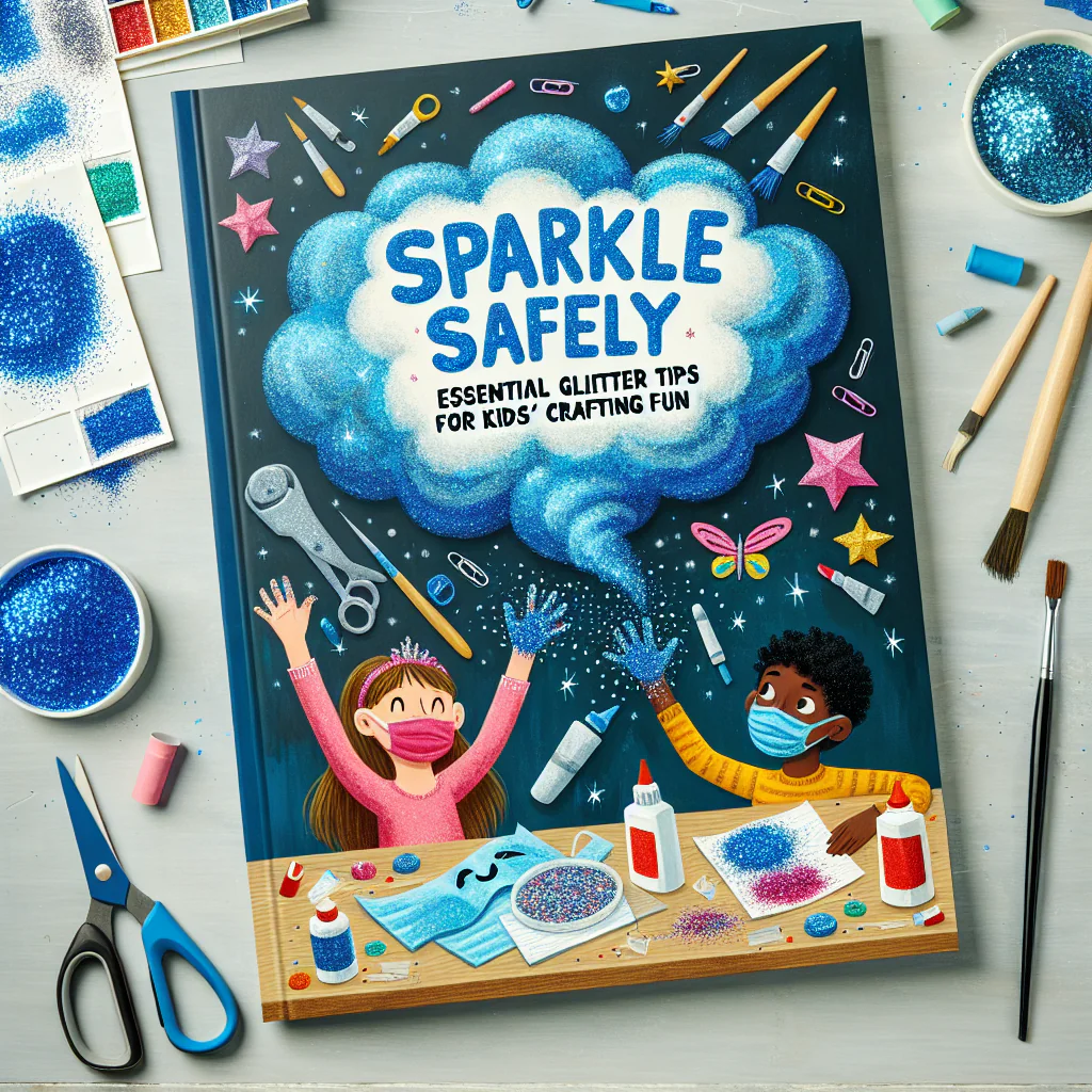 Sparkle Safely: Essential Blue Glitter Tips for Kids' Crafting Fun
