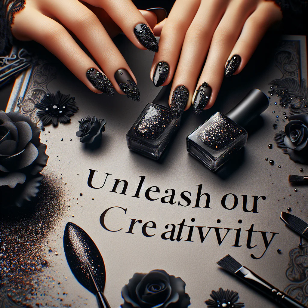 Where to Buy Premium Black Glitter for Nail Art