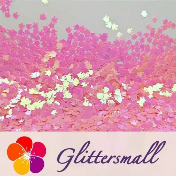 02_5ba5db27-66c5-46d7-8507-a2d28d3ffb7d.webp 4mm Rabbit Bunny Shapes Rose Pink Glitter C018R