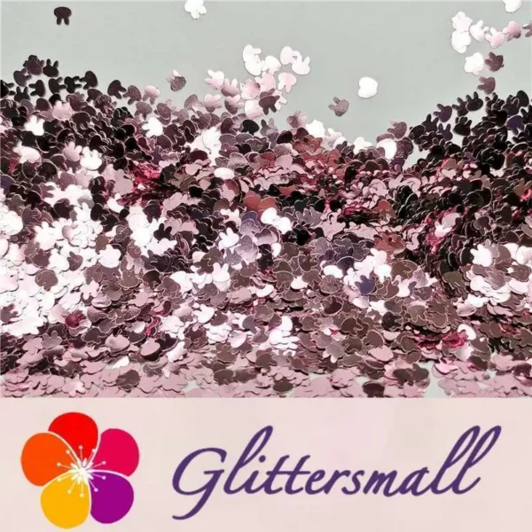 03_b964c74c-5563-4a48-90b9-5eef0587f8d8.webp 4mm Rabbit Bunny Shapes Pink Glitter B0900
