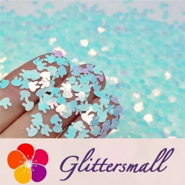 05_ba1a7dbf-5efe-44aa-b13c-a265c8b482da.webp 4mm Rabbit Bunny Ice Blue Iridescent Glitter C021R
