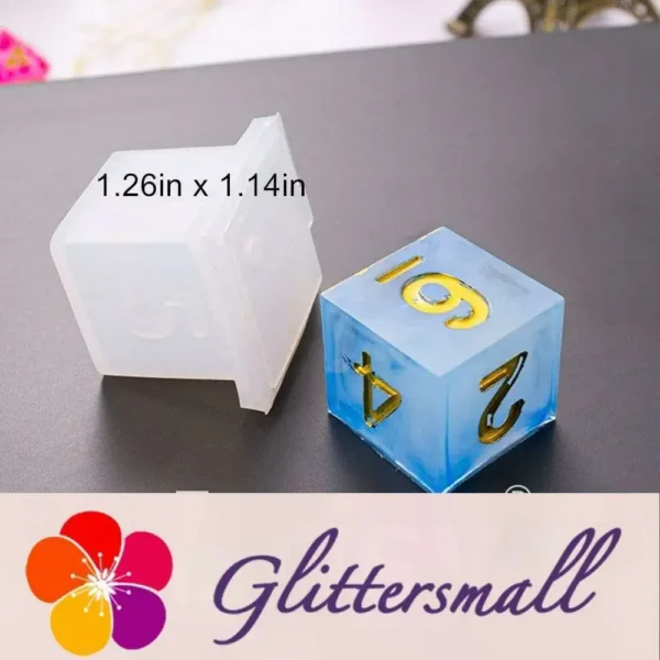 14_dbc9015a-e315-4dfa-b42a-452360b7576f.webp Polyhedral Game Dice Resin Silicone Mold M-LYY-SZ014