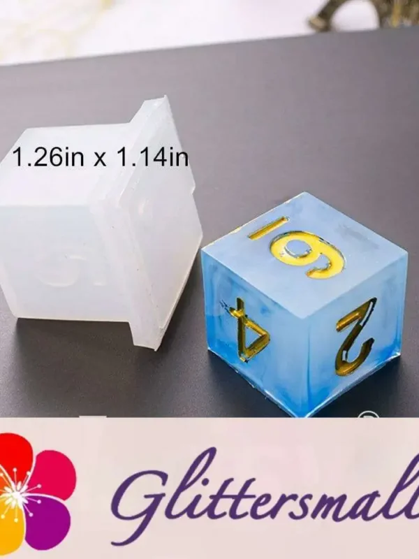 Polyhedral Game Dice Resin Silicone Mold M-LYY-SZ014
