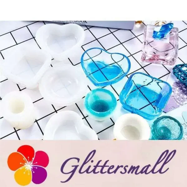 1_442613d4-db92-48d0-a1fd-69b907210c77.webp Pack of 5 Heart, Square and Round Dishes, Large and Small Cups