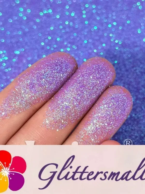 0.2mm Iridescent Purple Professional Cosmetic Glitter For Lip Gloss, Lipstick FCH06