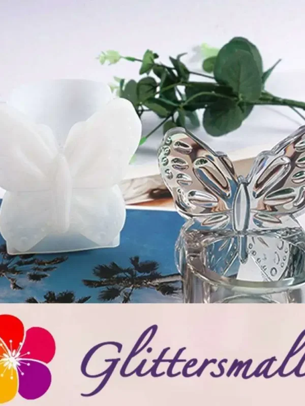 Butterfly Pen holder Storage Box Silicone Mold For DIY Epoxy Resin