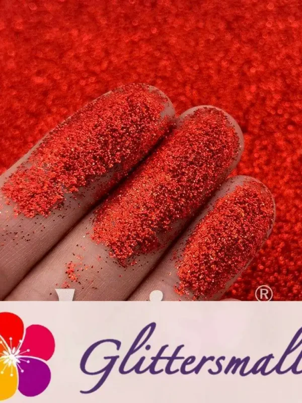 0.2mm Red Professional Cosmetic Glitter For Lip Gloss, Lipstick FCH306