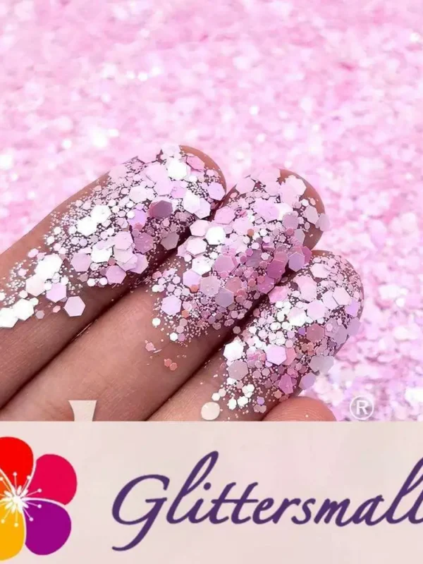 Macaron Color General Mixed Pink Glitter FC-E8056