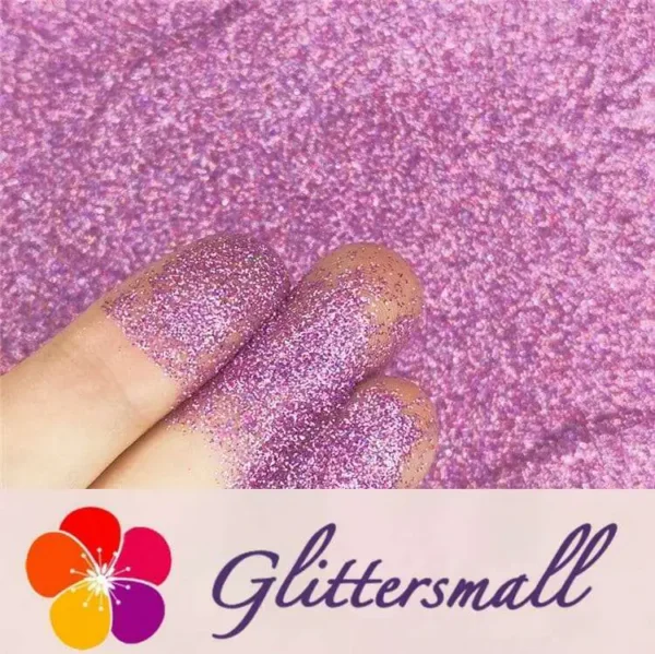 1_d9f5bbce-068a-445d-b99a-9db1ea7ca6f1.webp 0.2mm Holographic Pink Extra Fine Glitter (Ultra-thin) LB0901