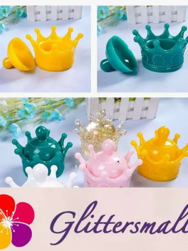 Crown Jewelry Storage Box Silicone Mold For DIY Epoxy Resin