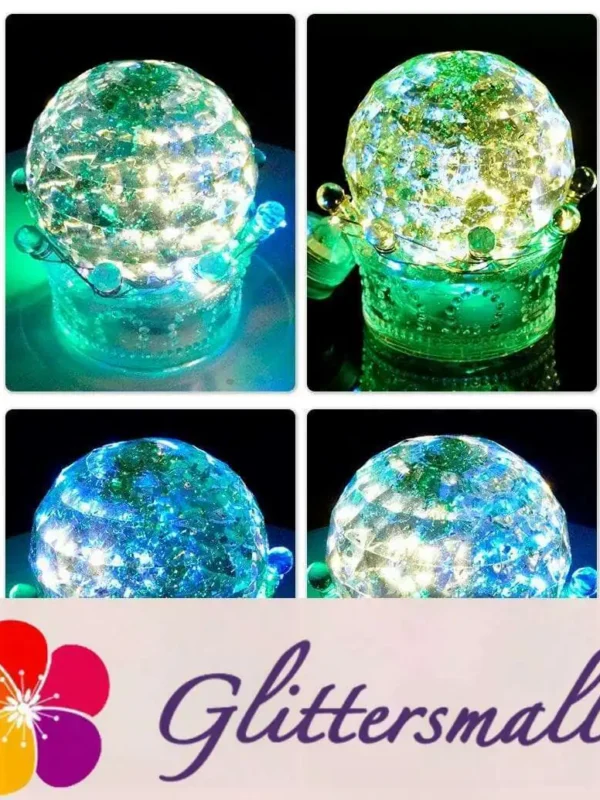 Multilateral Cut Surface Crystal Ball Decoration Silicone Mold For Epoxy Resin