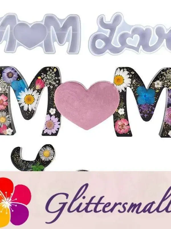 Pack of 2 Mother's Day Special Edition Resin Mold M-LXRH-MLM001