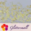 Golden Geometric Patterns Shaped Mixed Metal Nail Glitter MC216