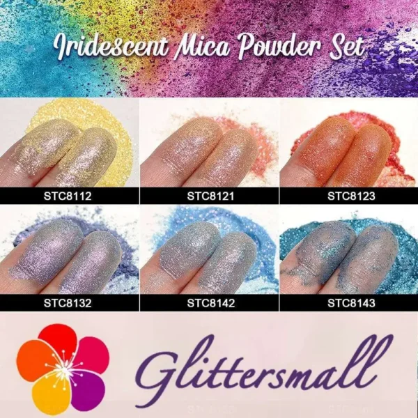 20210921114403.webp GlittersMall Iridescent Mica Powder Pigment Glitter Set/Kits 10 Colors