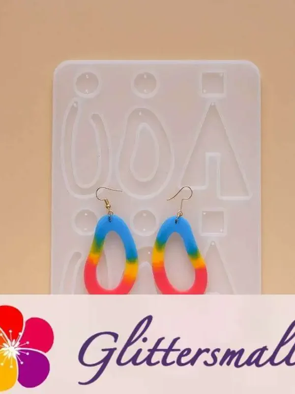 Jewelry Pendant Silicone DIY Earring Mold For Resin M-DYYY-EZZ005