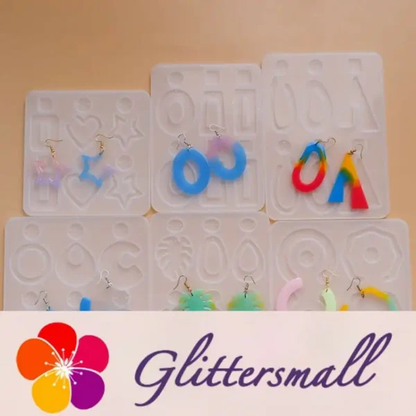 Jewelry Pendant Silicone DIY Earring Mold For Resin M-DYYY-EZZ001