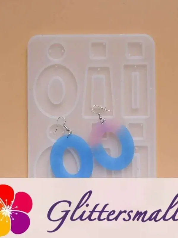 Jewelry Pendant Silicone DIY Earring Mold For Resin M-DYYY-EZZ003