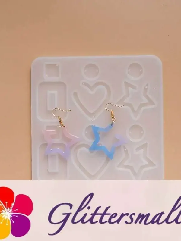Jewelry Pendant Silicone DIY Earring Mold For Resin M-DYYY-EZZ001