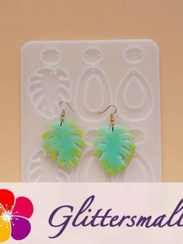 Jewelry Pendant Silicone DIY Earring Mold For Resin M-DYYY-EZZ002