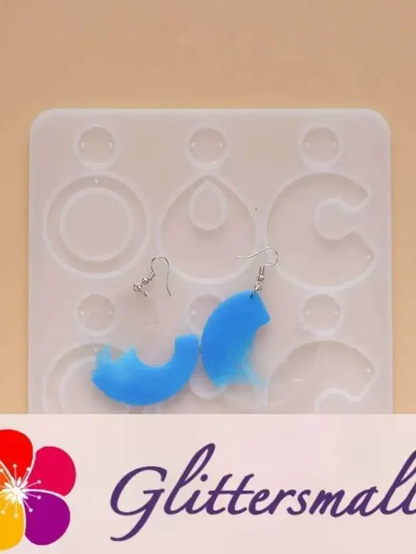 Jewelry Pendant Silicone DIY Earring Mold For Resin M-DYYY-EZZ006