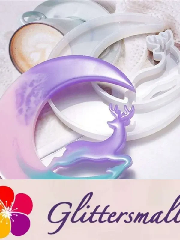 Moon Deer Silicone Resin Mold M-LYY-YLP006