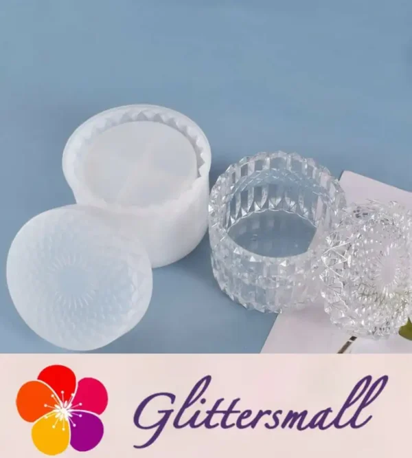 21909487654_1635312530.webp Crystal Flat Bottom Jewelry DIY Storage Box Silicone Resin Mold