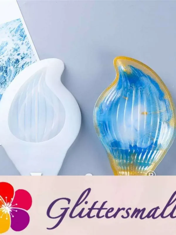 Conch Plate Silicone Molds For DIY Epoxy Resin M-CP001