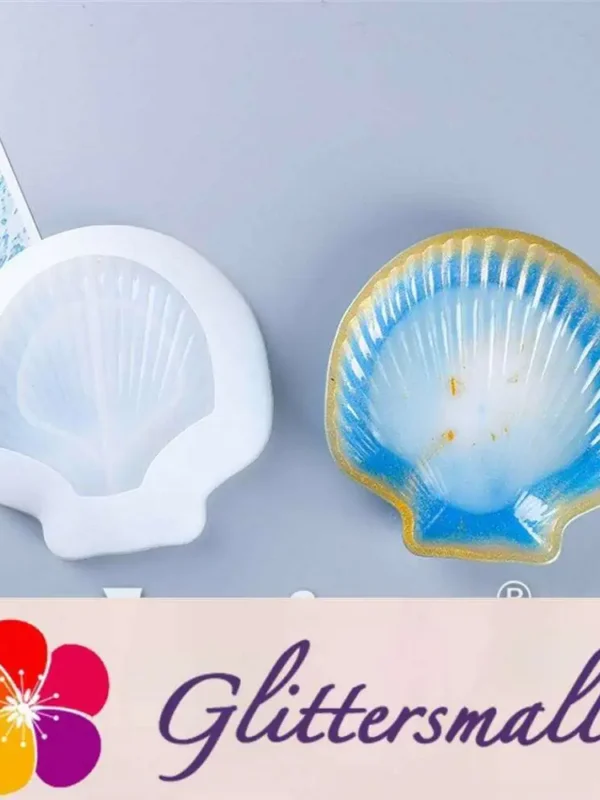 Scallop (Shell) Plate Silicone Molds For DIY Epoxy Resin M-SHP001