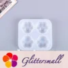 Cute Cat Paws Silicone Resin Mold 150x140mm M-DYY-CCP002