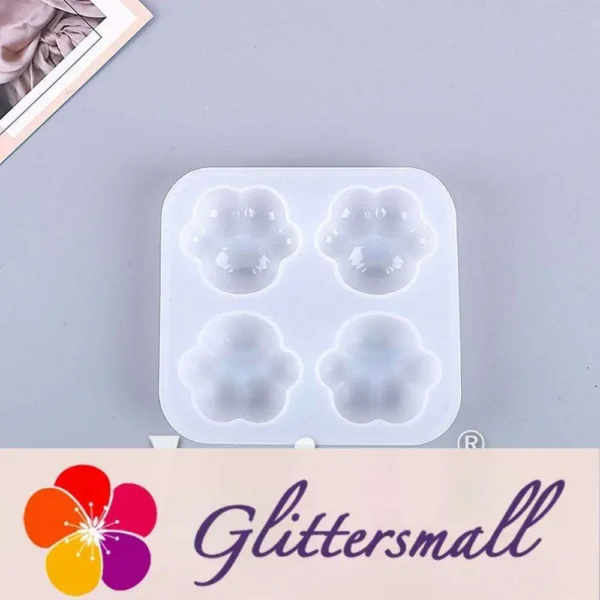 Cute Cat Paws Silicone Resin Mold 150x140mm M-DYY-CCP002