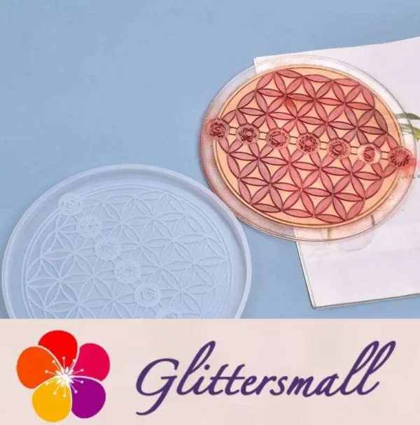 22668827085_1635312530.webp Tarot Cards Coaster Serving Tray Silicone Resin Mold M-YMR-TLD003