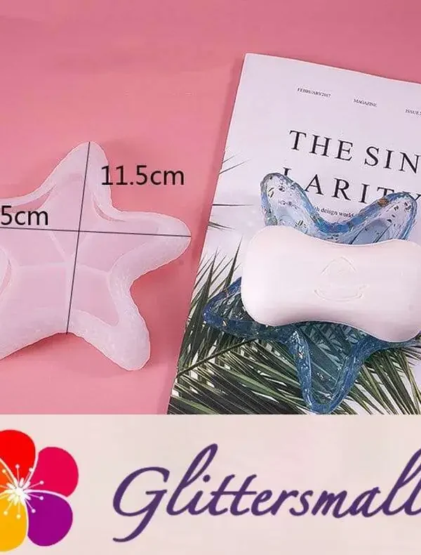 Starfish Dish Tray Silicone Molds For DIY Epoxy Resin M-STP002