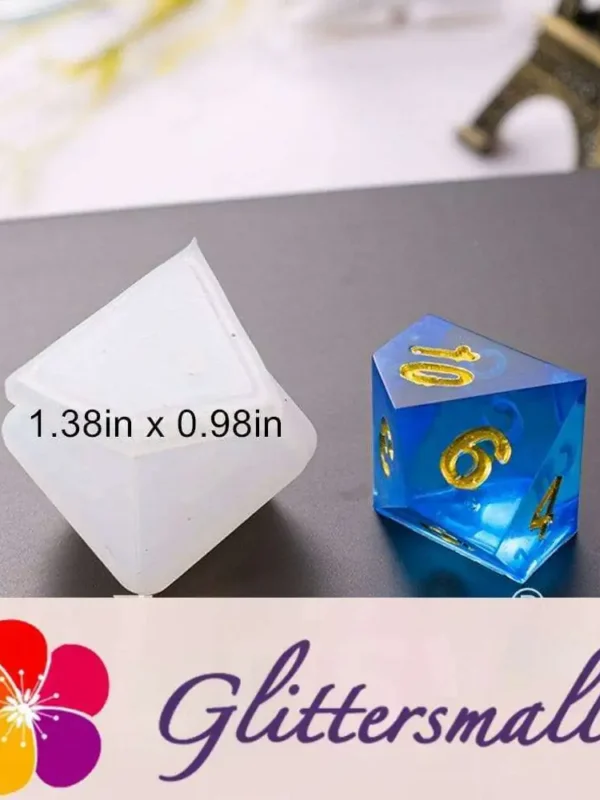Polyhedral Game Dice Resin Silicone Mold M-LYY-SZ002