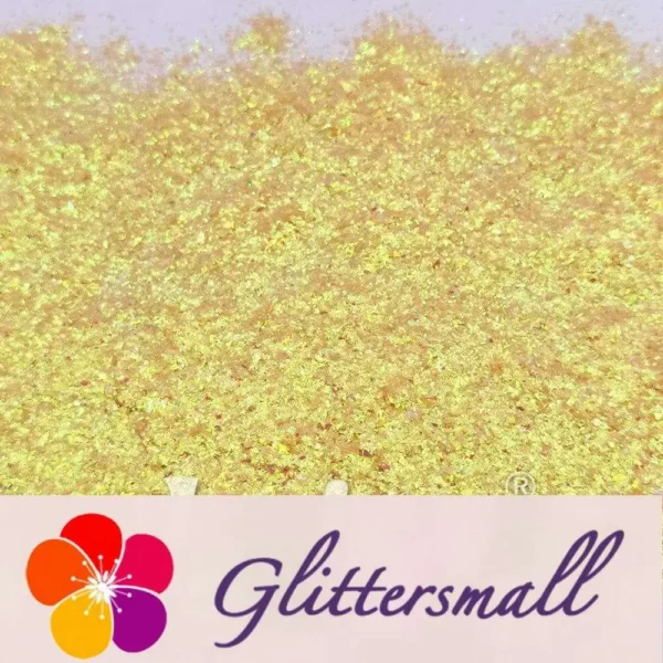 2_83522a23-f3aa-4524-9566-654af36509b3.webp Iridescent Pale Yellow Professional Cosmetic Cellophane Glitter Shards (Flakes) FCH12 2x2