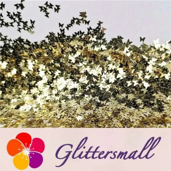 2_994f1177-55f7-4754-978d-db85e35b092c.webp 3mm Butterfly Shaped Champagne Gold Glitter B0212