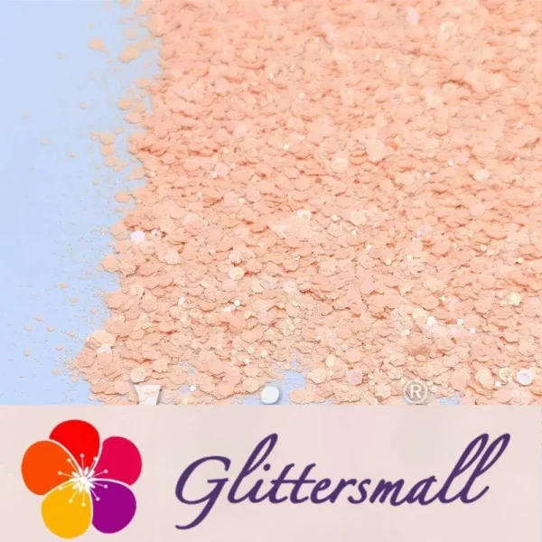 Macaron Color General Mixed Soft Apricot Glitter FC-E8043