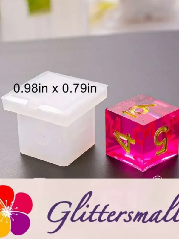 Polyhedral Game Dice Resin Silicone Mold M-LYY-SZ003