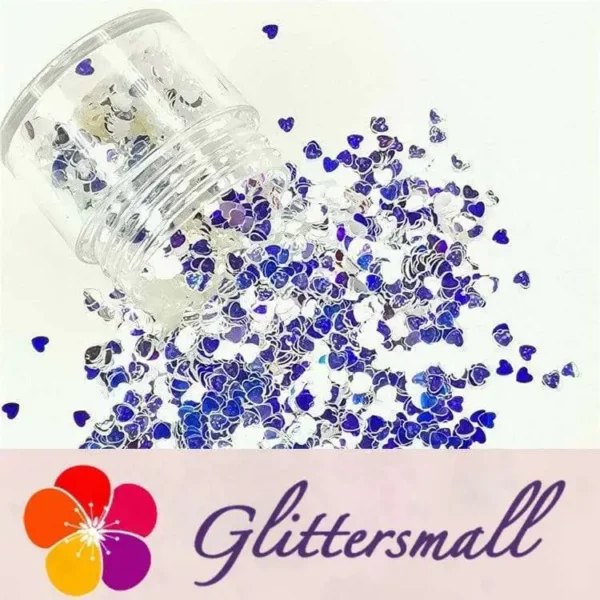 3mm_04dcf80e-5dc4-4d16-84c7-a623ad8832c4.webp 3mm Heart Shapes Royal Blue Glitter FE-F321A