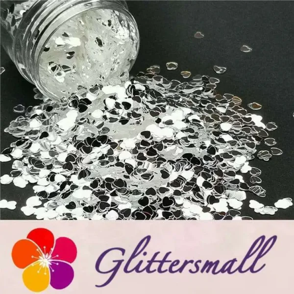 3mm_0880b3ba-8611-41b0-a16a-e6c5c3af031c.webp 3mm Heart Shapes Mirror Silver Glitter GSY001