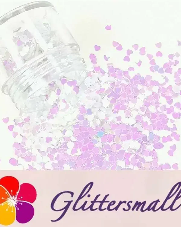 3mm_56a20916-ae3a-4b6b-a8c3-69996ed1078a.webp 3mm Heart Shapes Violet Glitter C003R