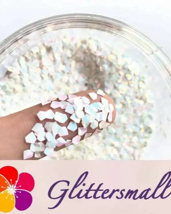 3mm 3D Diamond Ice Blue Glitter C021R