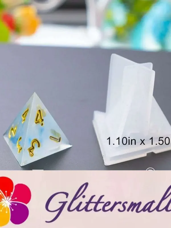 Polyhedral Game Dice Resin Silicone Mold M-LYY-SZ004
