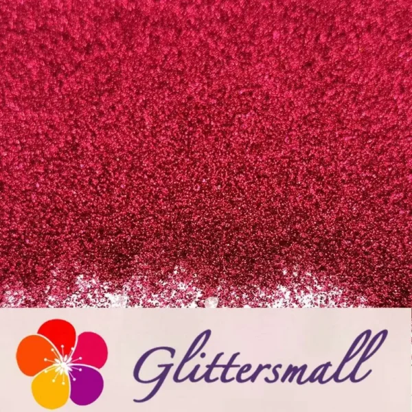 0.2mm Rose Red Professional Cosmetic Glitter For Lip Gloss, Lipstick FCH311